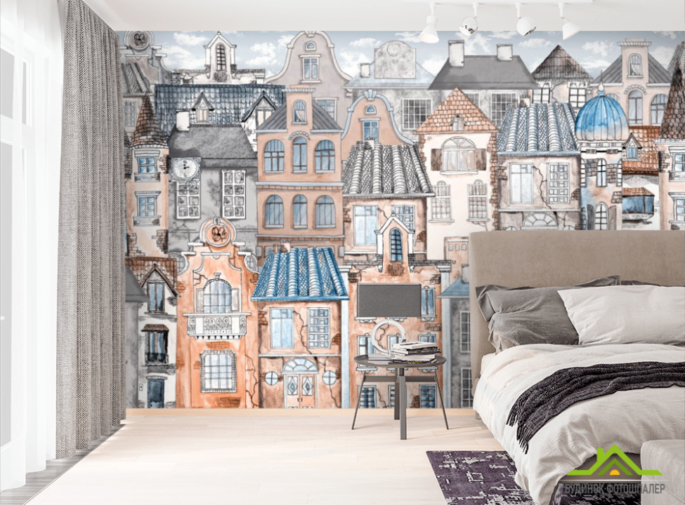 выбрать Фотошпалери в стилі Модерн, дитячі будиночки Фотошпалери Модерн на стіну