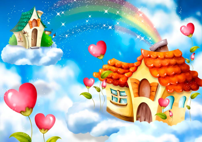 Фотообои Сказочные домики