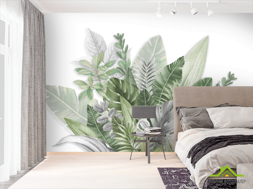 Фотошпалери Тропічні листя