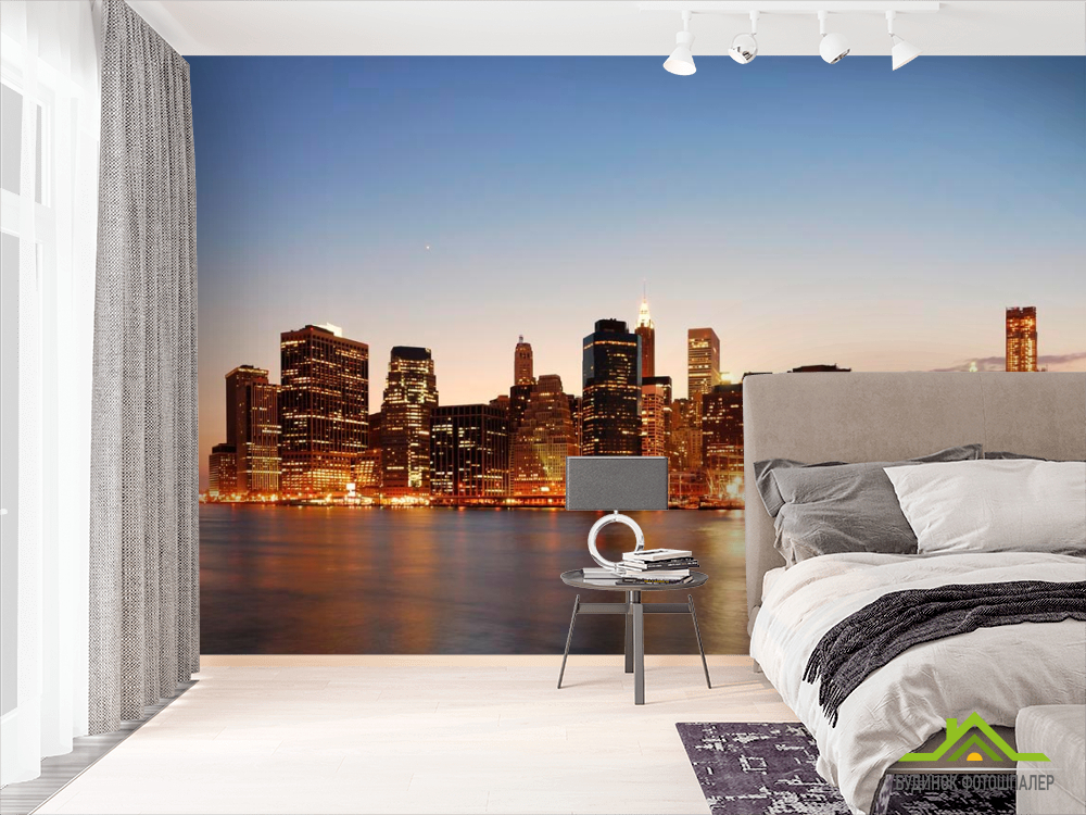 Фотошпалери Фотошпалери Чикаго у воді