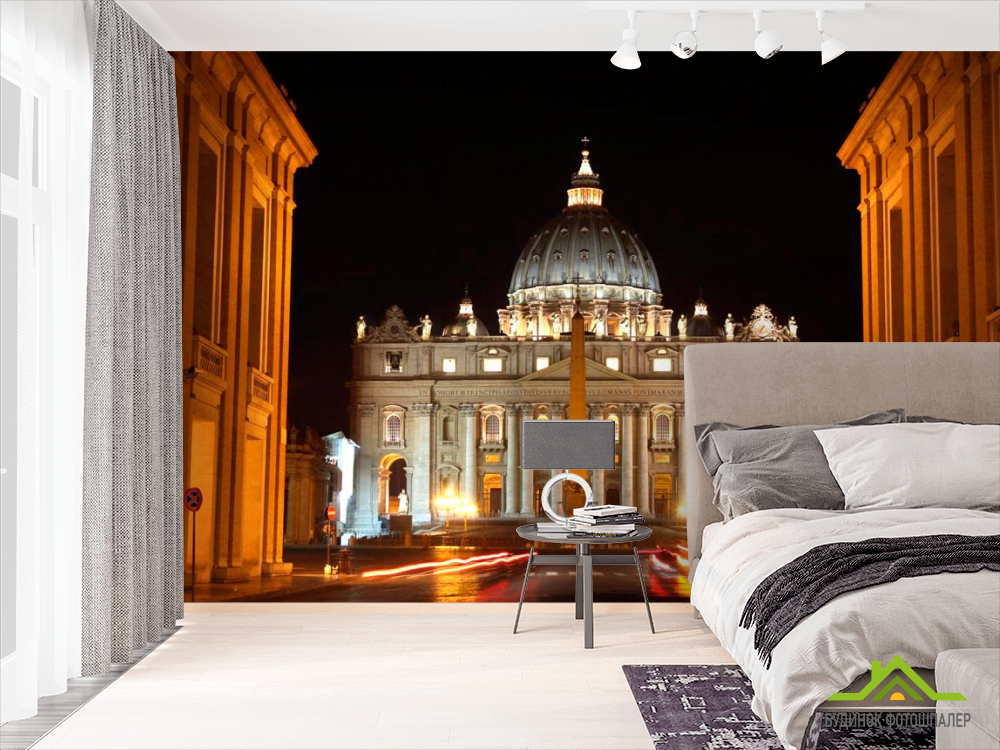 Фотошпалери Нічний Ватикан