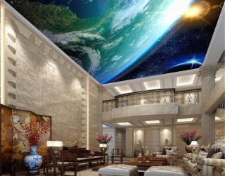 Фотообои на потолок  в Хмельницком