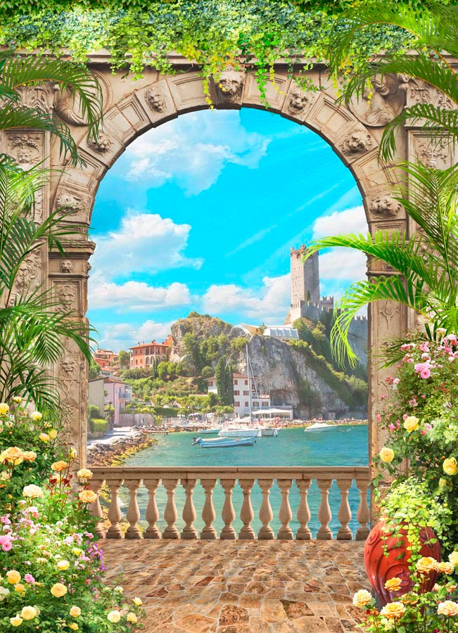 Фотошпалери Арка, замок