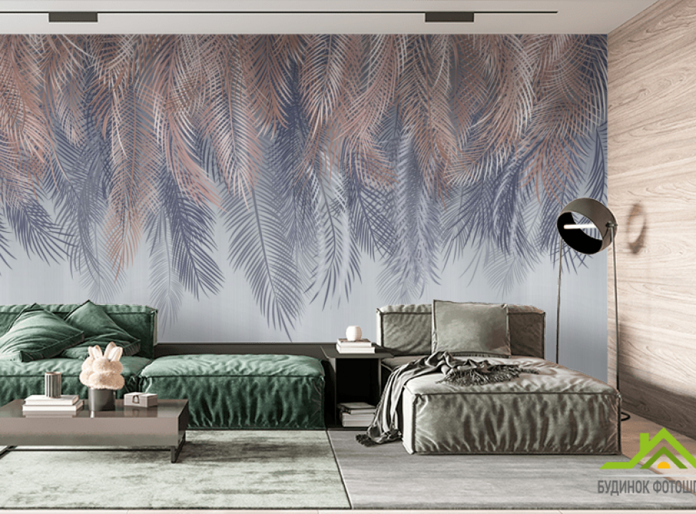 выбрать Фотообои листья для интерьера Фотообои Дизайнерские листья на стену