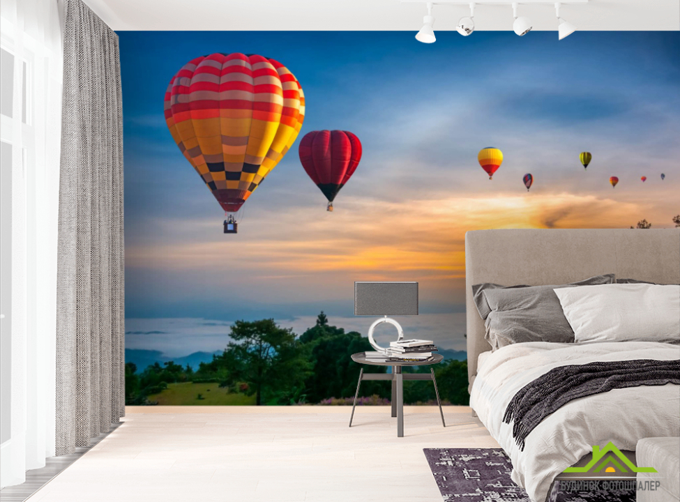 выбрать Фотообои Шары воздушные Фотообои Транспорт на стену