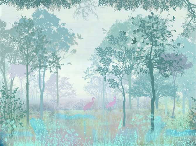 Фотошпалери Казковий ліс