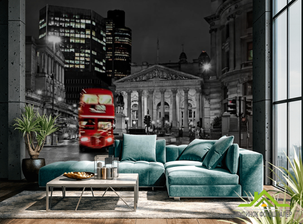 выбрать Фотообои Лондон Фотообои ночной город на стену