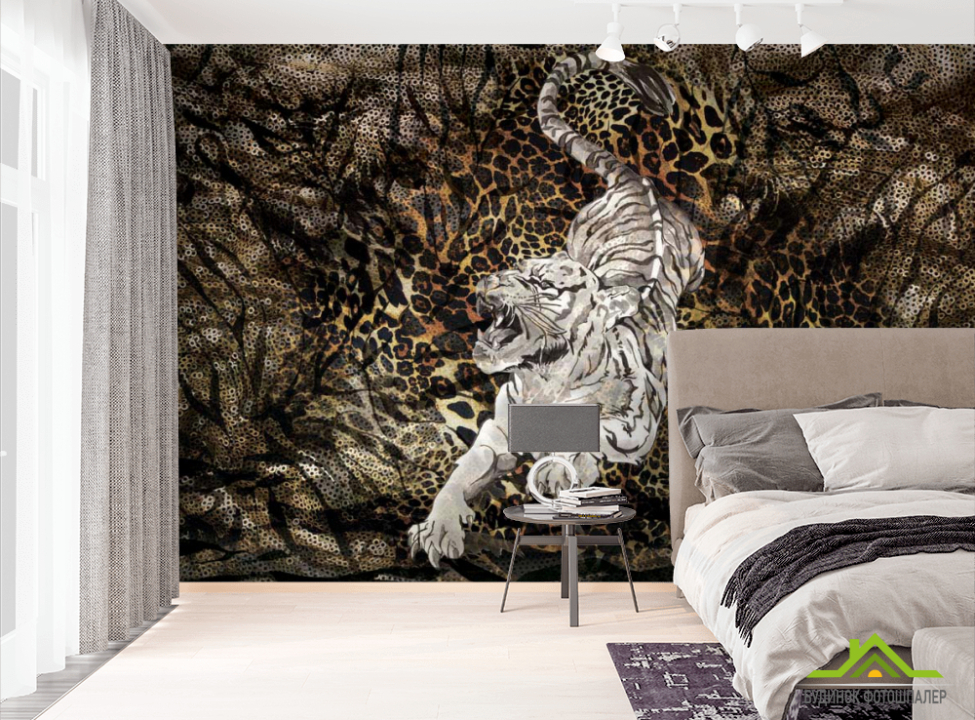 выбрать Фотообои Тигр Эксклюзивные фотообои на стену