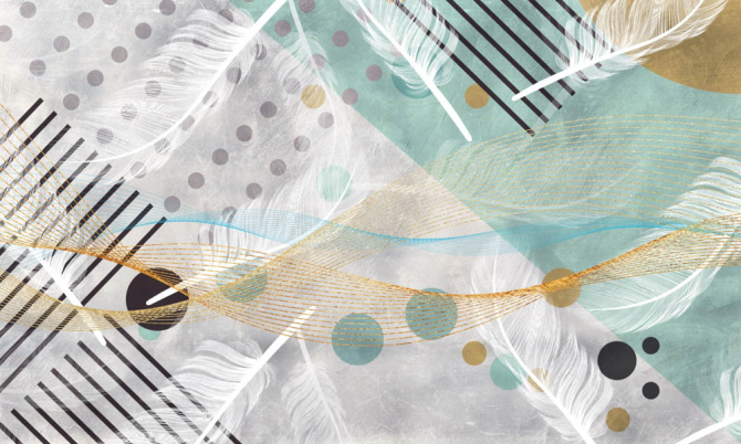 Фотообои Узор в стиле мемфис