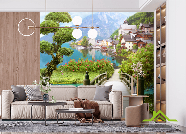 Фотошпалери Фреска Австрія