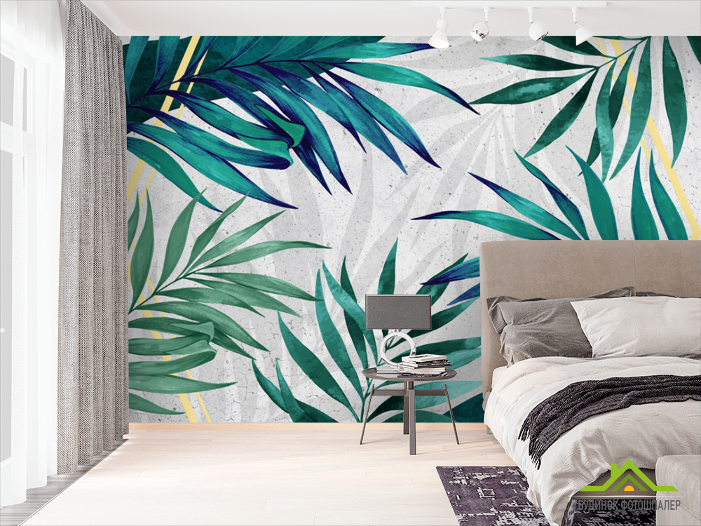 Фотообои Тропические листья