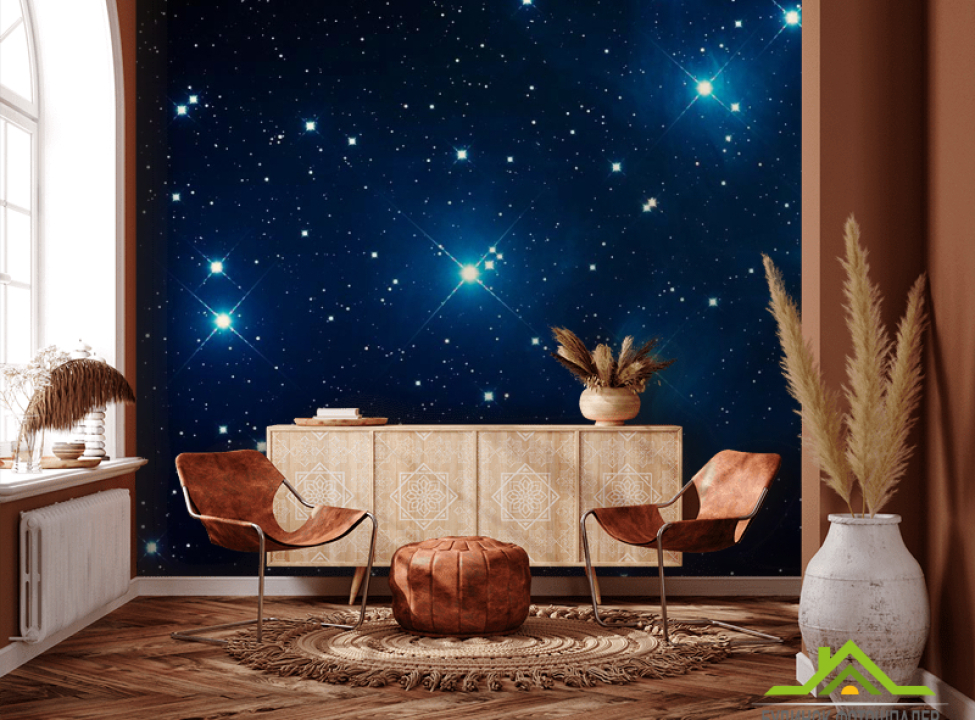 выбрать Фотошпалери Зірки в небі Фотошпалери Космос на стіну
