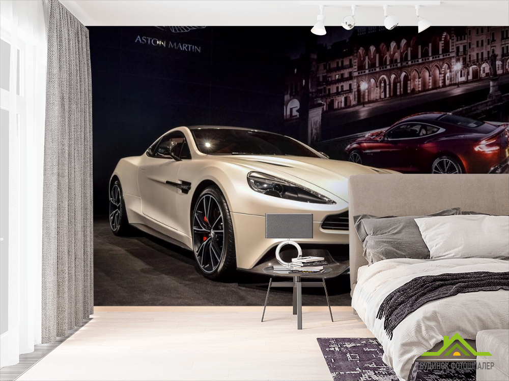 Фотообои большая кремовая машина