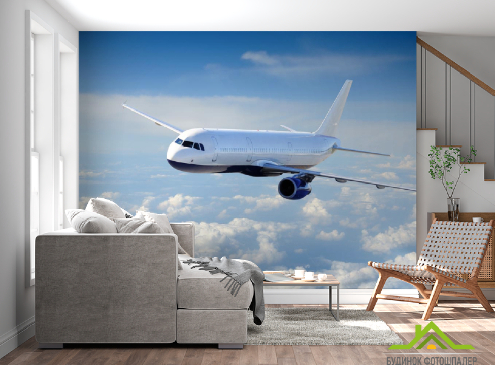 выбрать Фотошпалери літак у небі Фотошпалери Природа на стіну