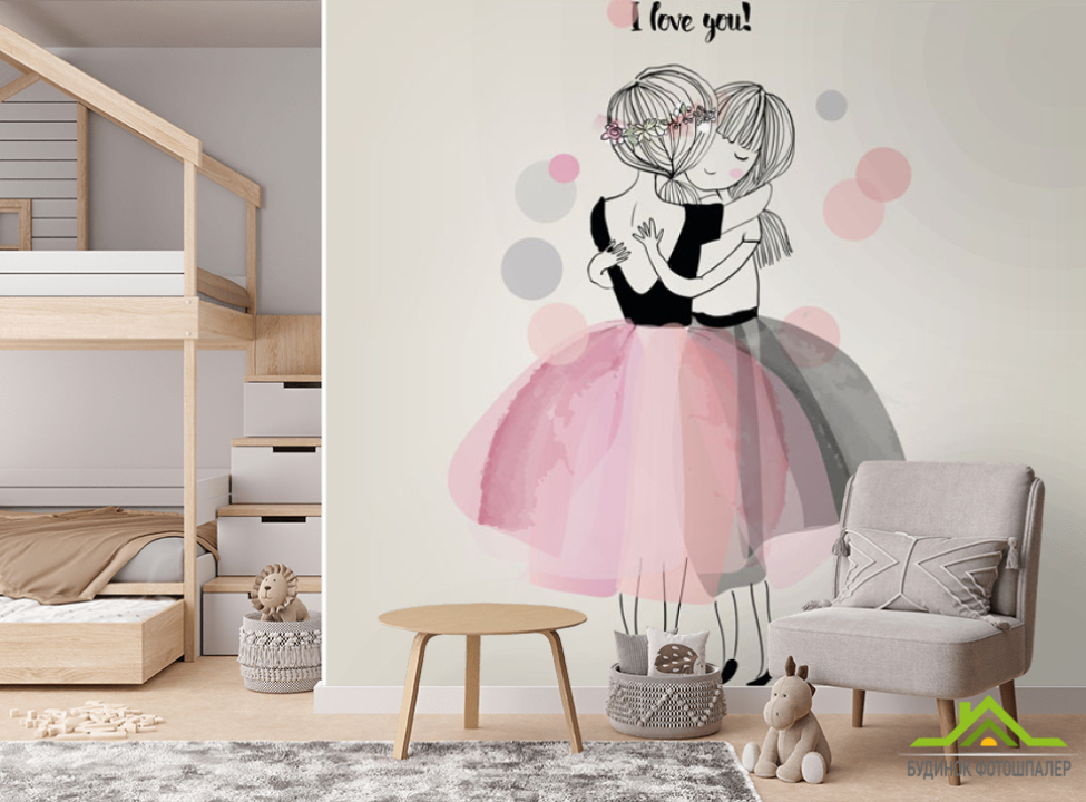 выбрать Фотошпалери Принт для дівчаток Фотообої для підлітка на стіну