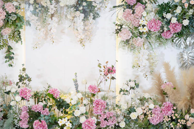 Фотошпалери квіти і листя