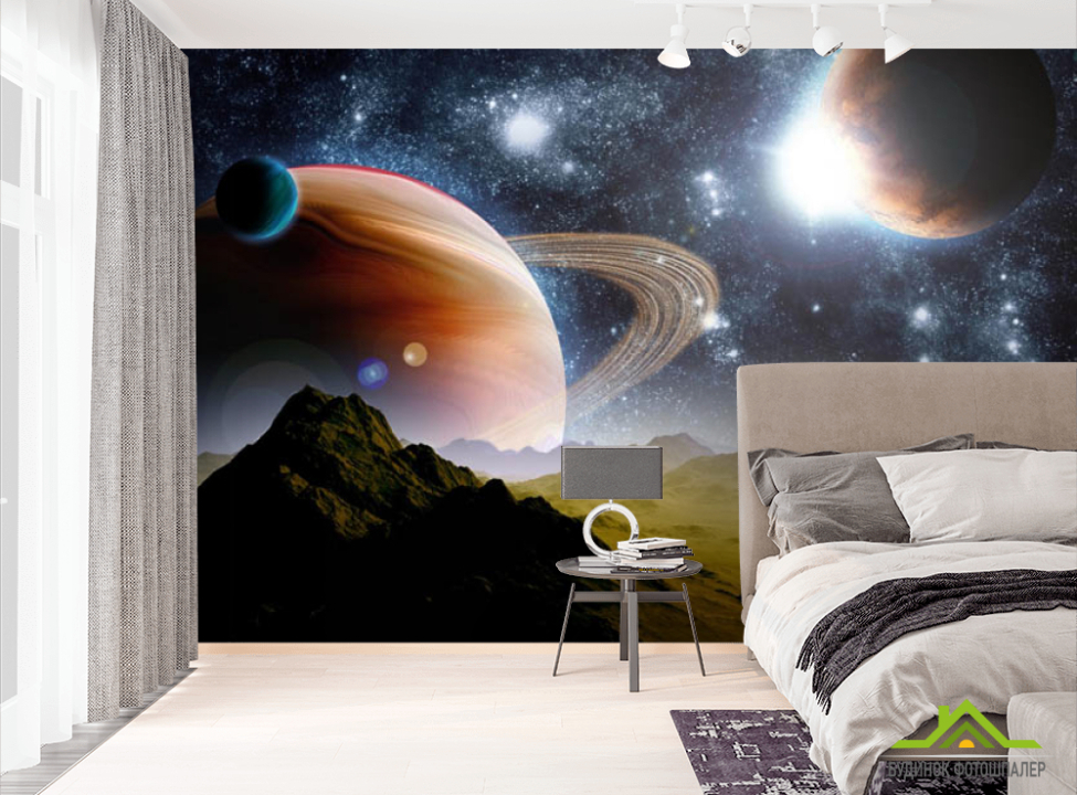выбрать Фотошпалери Планети  на стіну
