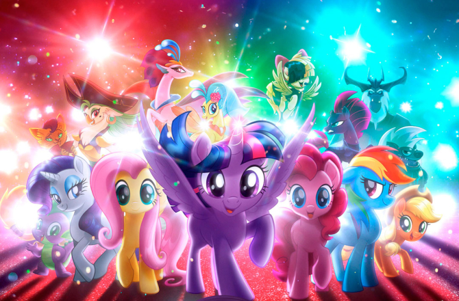 Фотообои Мультяшные литл пони