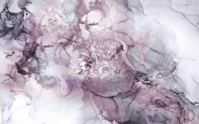 Фотошпалери Фіолетовий Fluid art