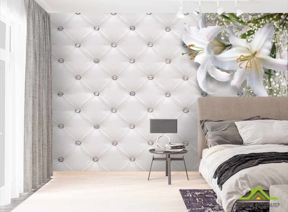 выбрать Фотошпалери 3D лілії Фотошпалери квіти 3d на стіну