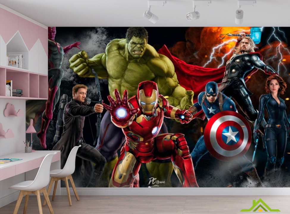 выбрать Фотообои Супергерои Фотообои Мстители на стену