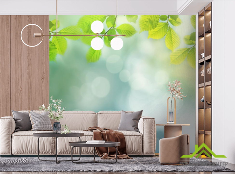 выбрать Фотообои Фотообои Сказочные листья Фотообои на шкаф купе на стену