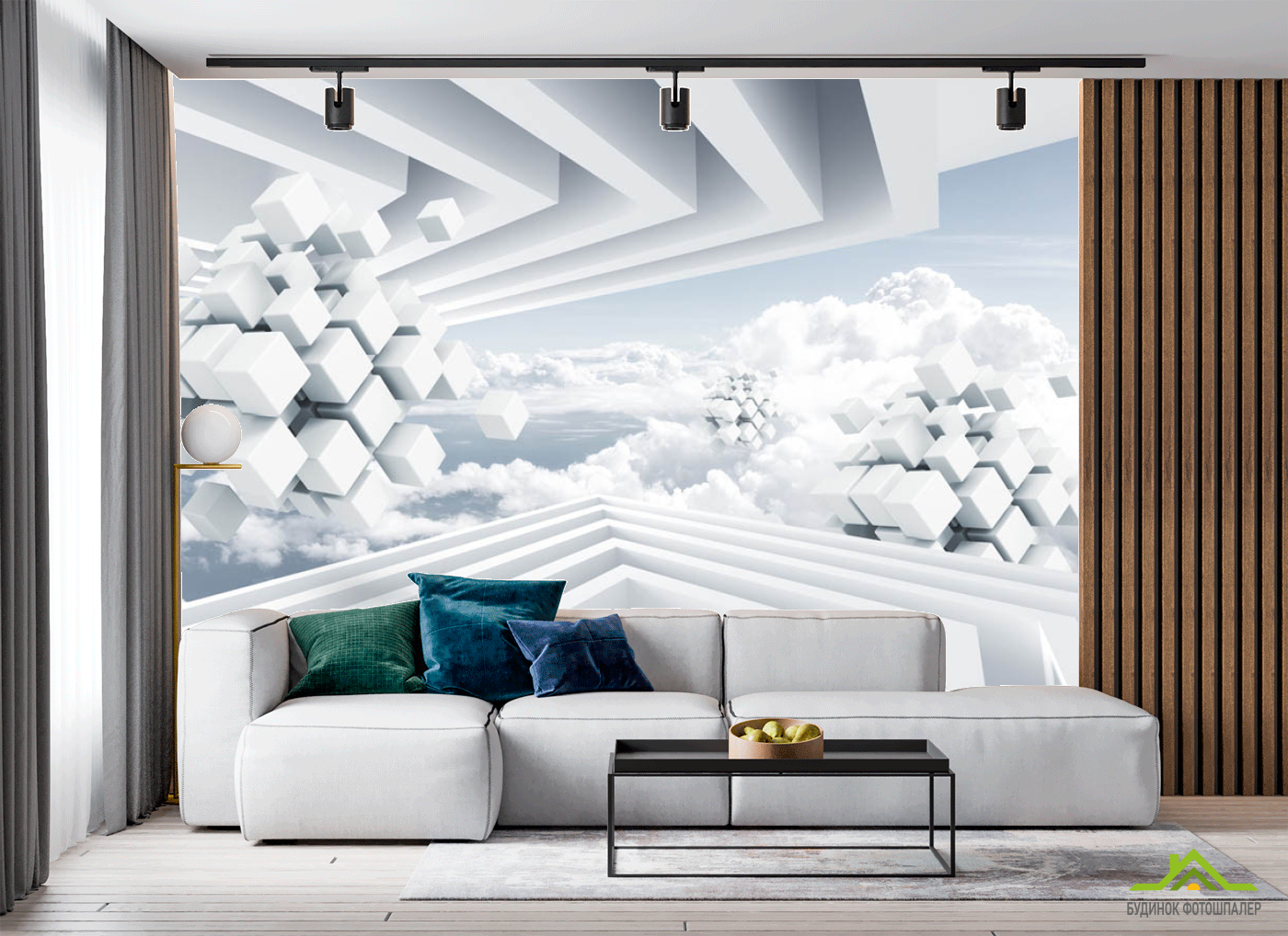 Фотообои Небо и геометрия