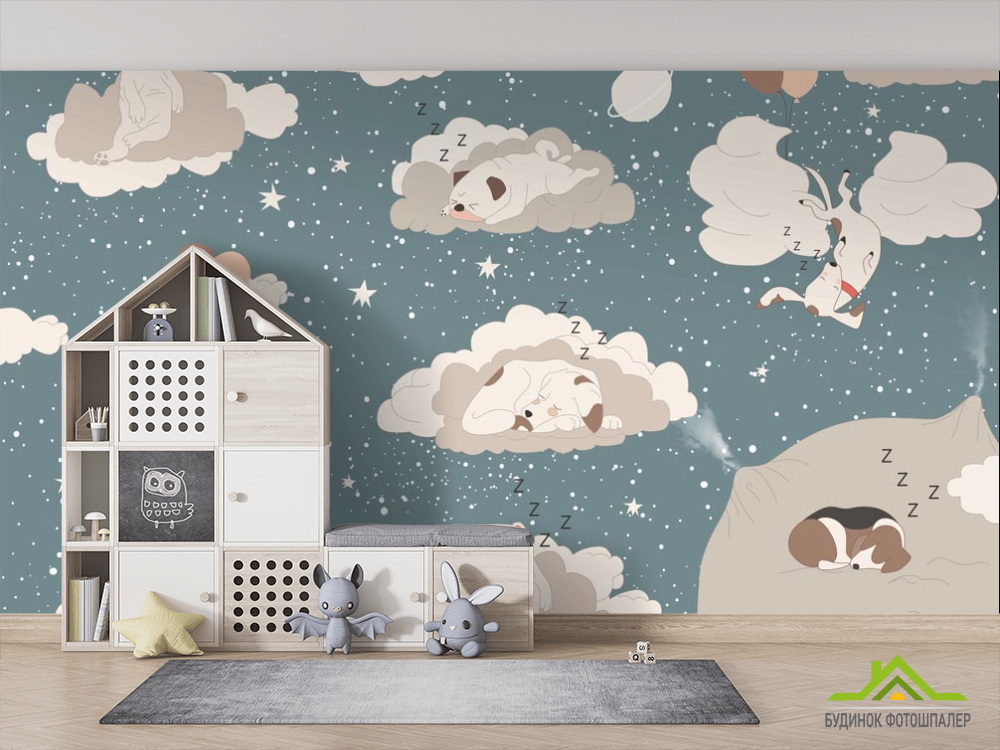 Фотошпалери Сплячі хмаринки