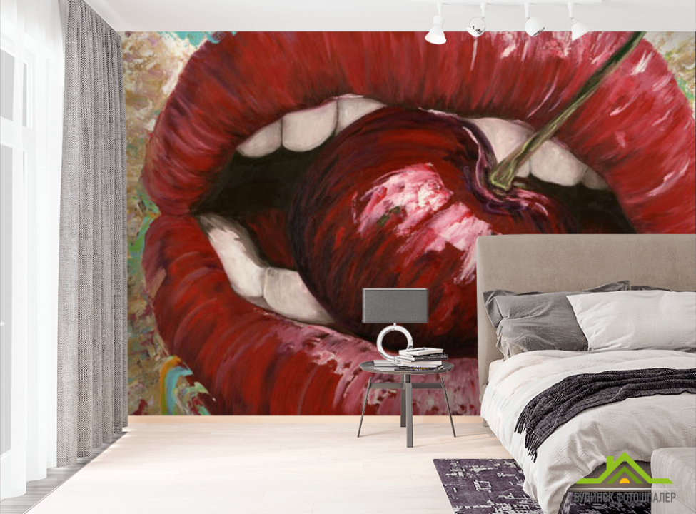 выбрать Фотообои Губки с вишенкой Эротические фотообои на стену