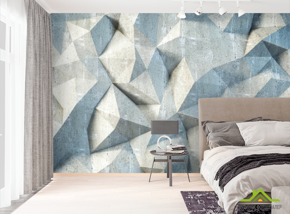 выбрать Фотообои Бетонный полигон Фотообои Геометрия на стену