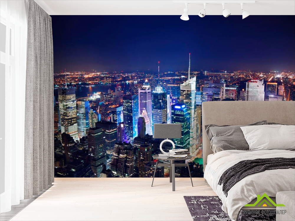 Фотошпалери Ніч місто