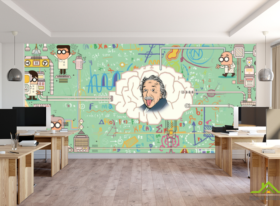 выбрать Фотошпалери Для кабінету фізики Фотошпалери для школи на стіну