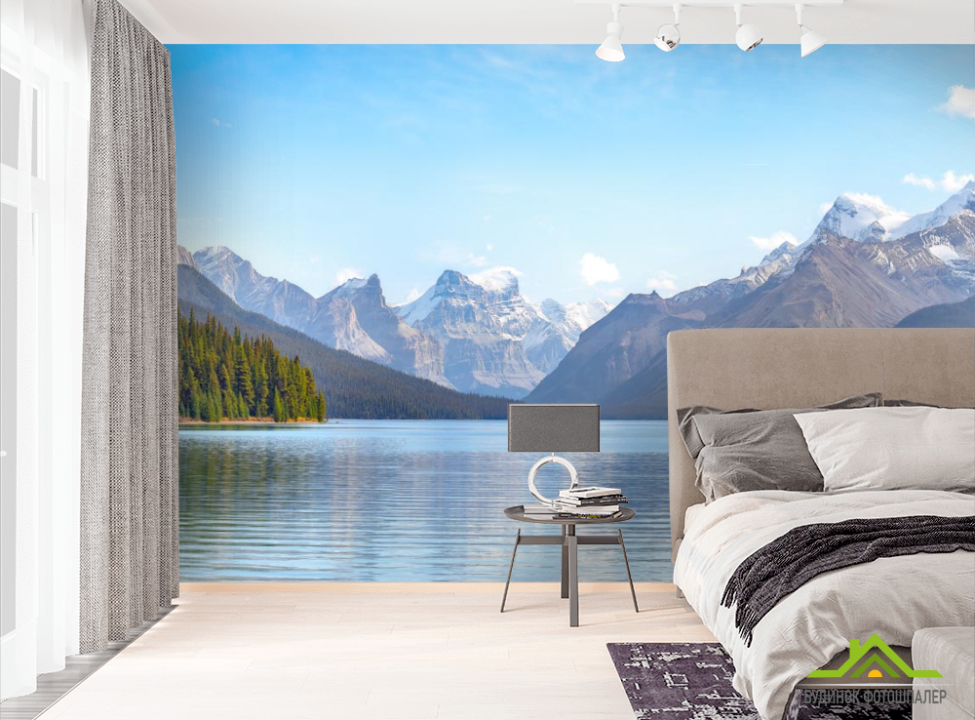 выбрать Фотошпалери озеро в горах Фотошпалери Природа на стіну