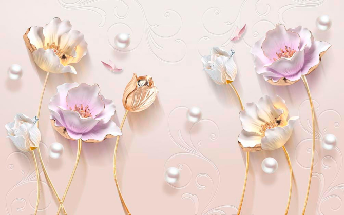 Фотообои Цветы