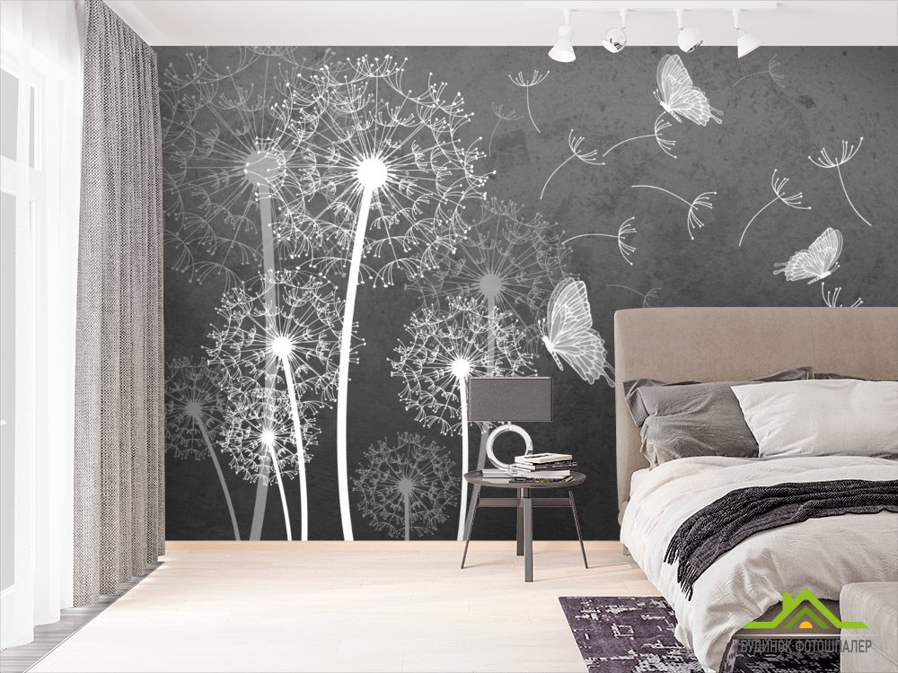 Фотообои Одуванчики
