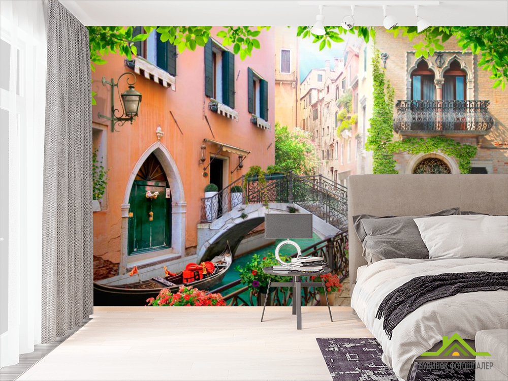 Фотошпалери Будинок, міст