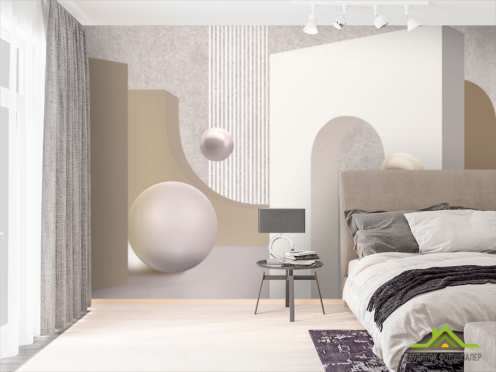 Фотообои 3д геомтерия в стиле арт деко