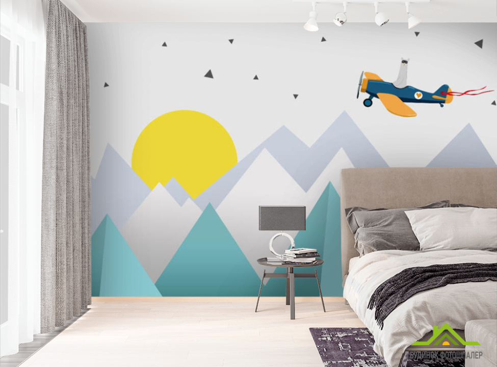 выбрать Фотошпалери Гори для дитячої Фотошпалери різні на стіну