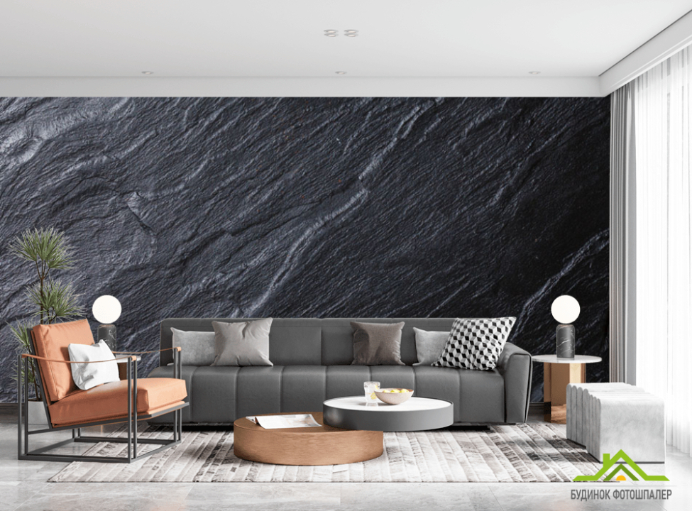 выбрать Фотообои Текстура черного камня Фотообои Каменная стена на стену