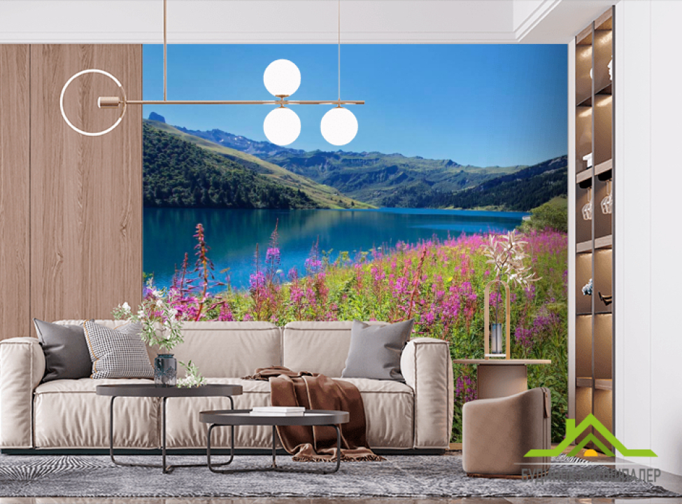 выбрать Фотошпалери Гірське озеро Фотошпалери Природа на стіну