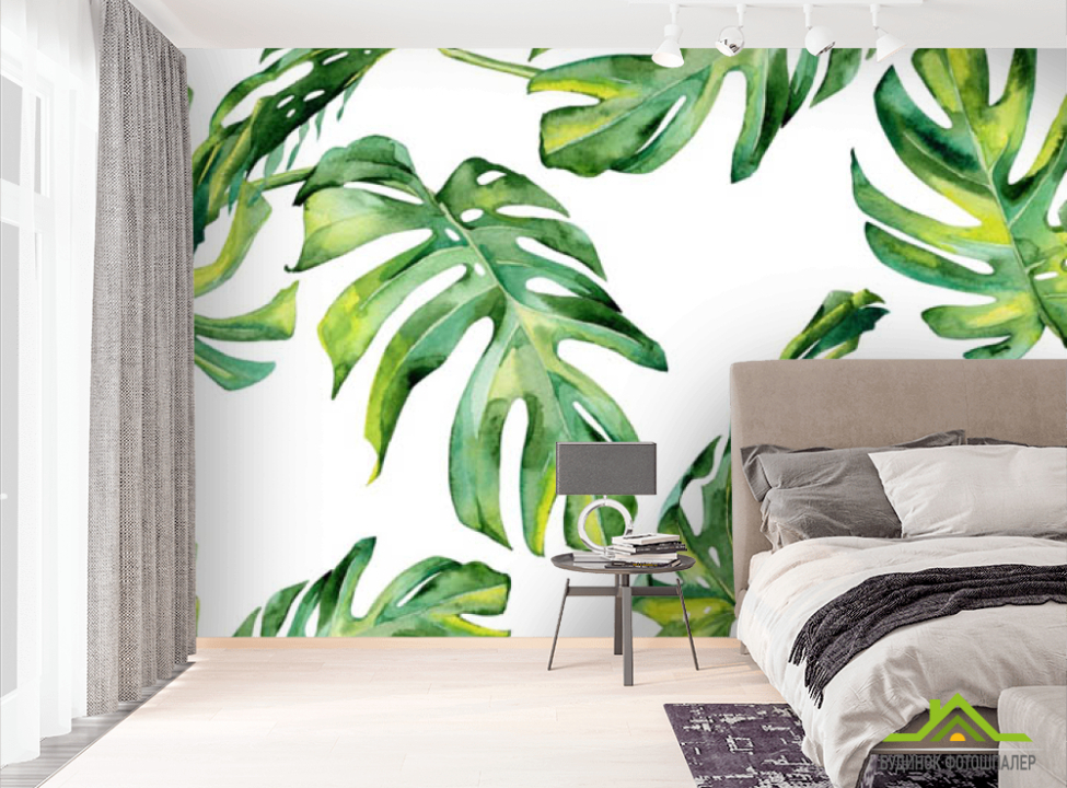 выбрать Фотошпалери тропічні листя Фотошпалери різні на стіну