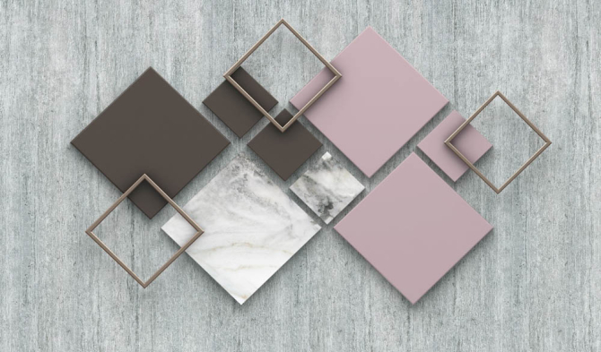 Фотообои Текстурные ромбы