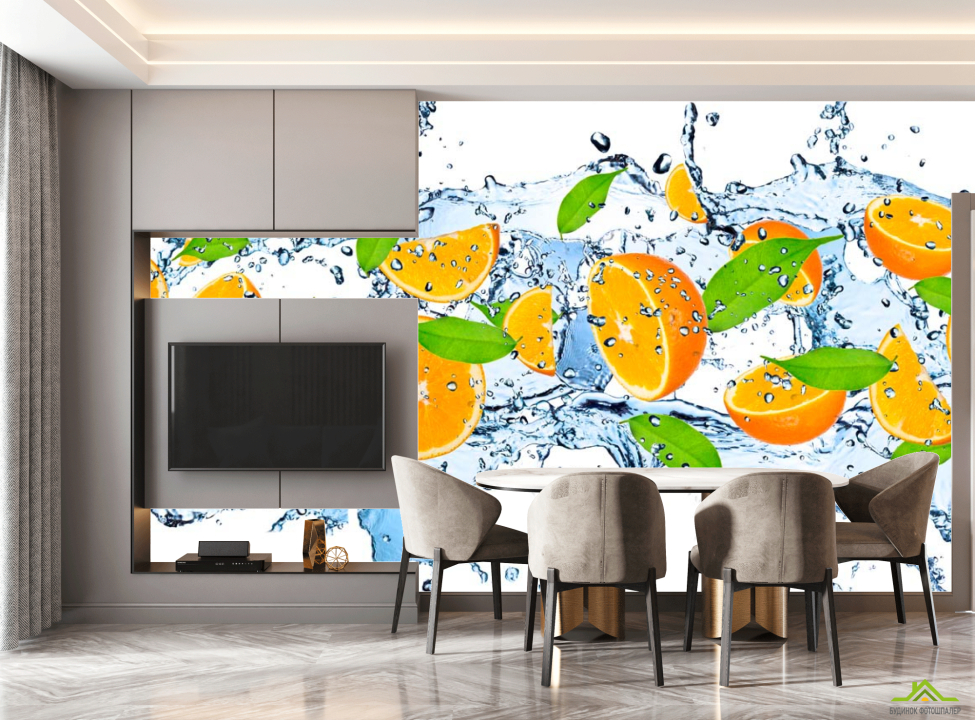 выбрать Фотошпалери Апельсин Фотообої на кухню на стіну