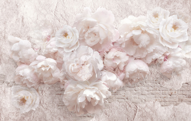 Фотошпалери Фреска із сходами і архітектурою