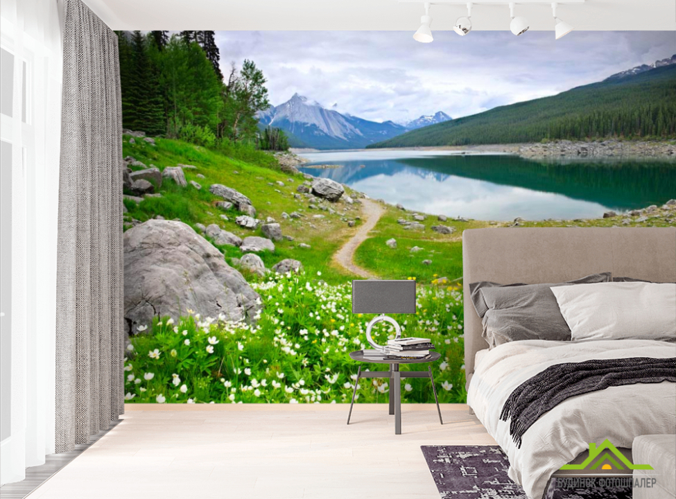 выбрать Фотошпалери Берег, квіти Фотошпалери Природа на стіну