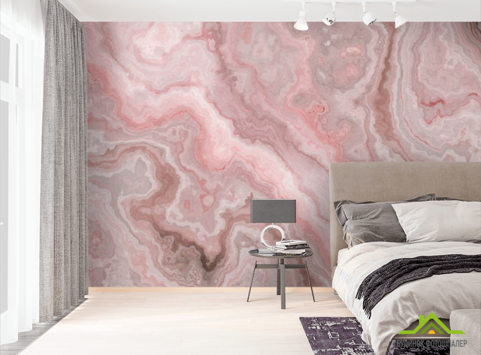 выбрать Фотообои Мрамор розовый Фотообои Мрамор на стену