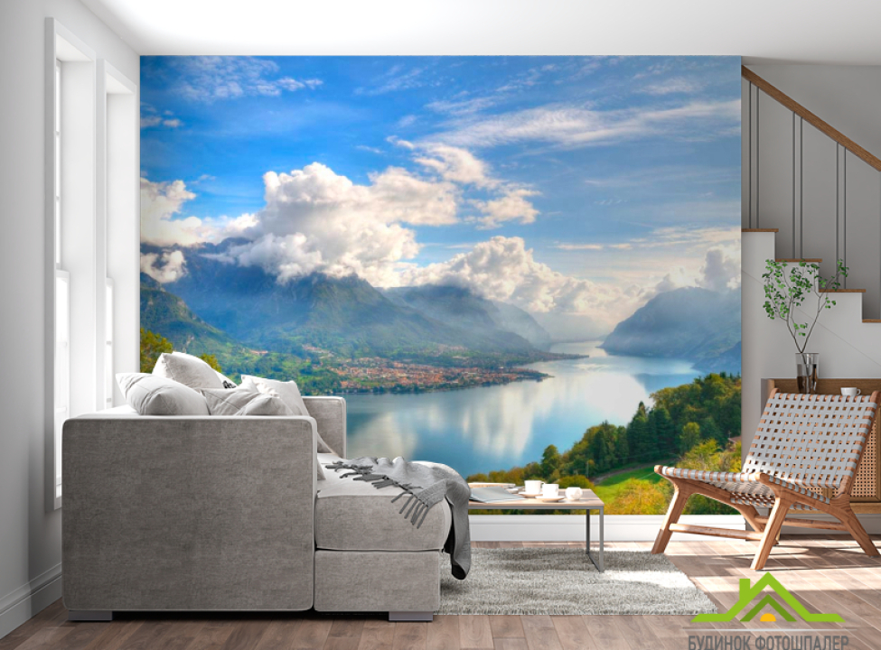 выбрать Фотообои Горный простор Фотообои Горы на стену