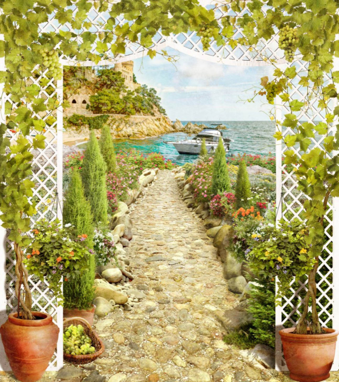 Фотошпалери Фреска