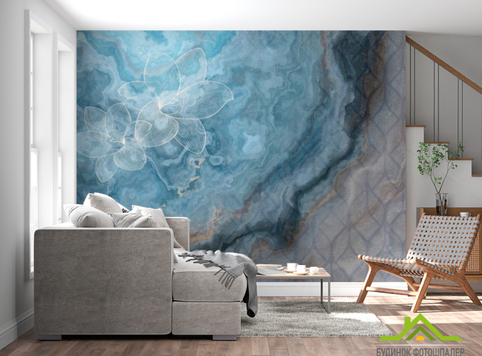 выбрать Фотообои Абстрактный цветок Фотообои Абстракция на стену