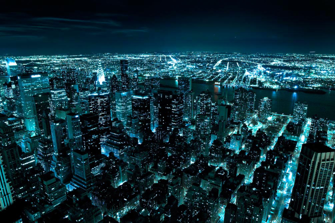 Фотошпалери Нічне місто